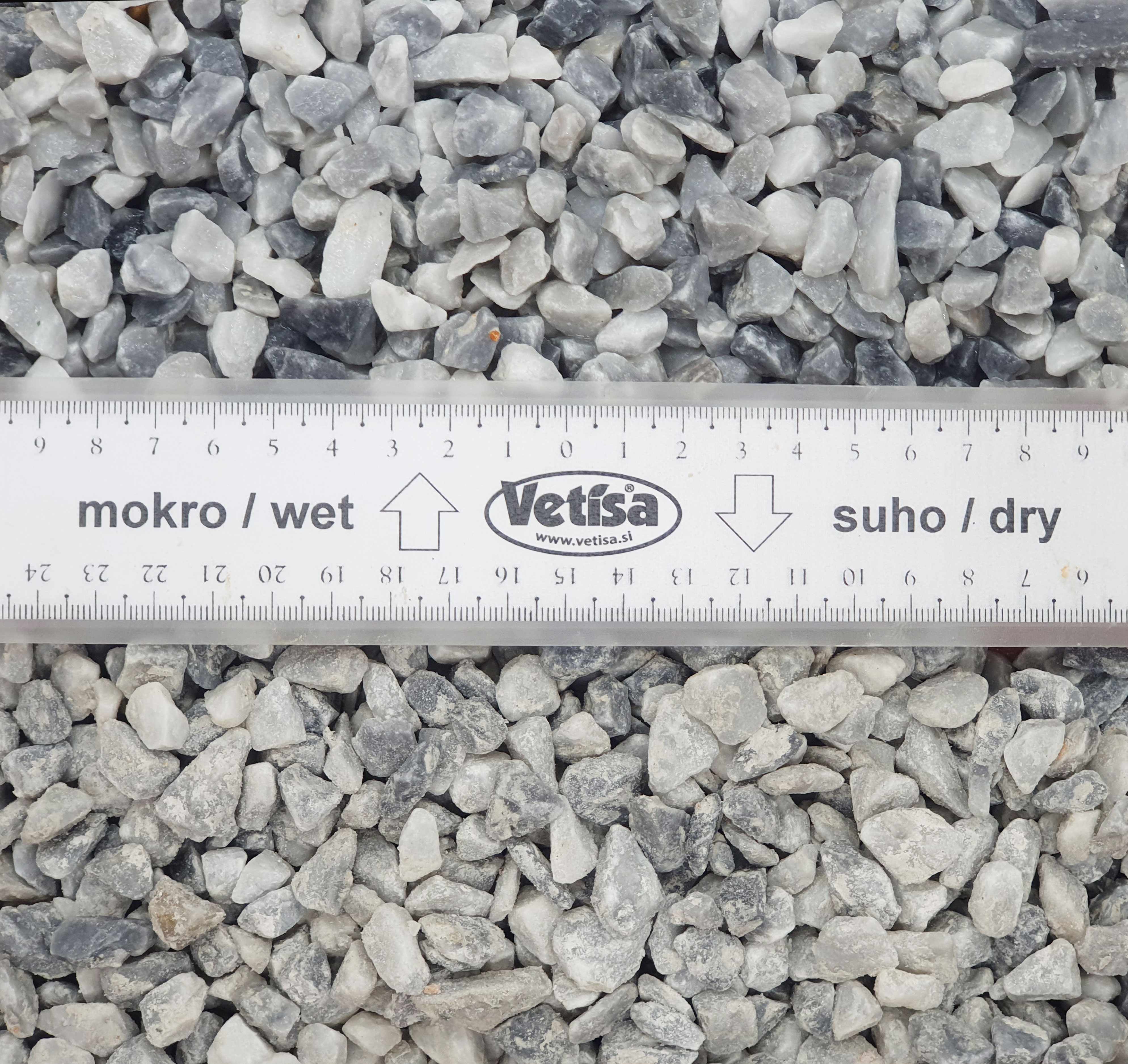 Vetisa- Bardiglio 25KG ( 9-12 mm)-48/p- Sivi mramorni pijesak